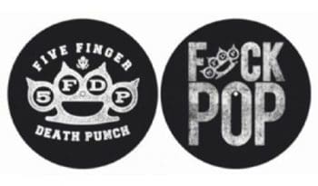 Five Finger Death Punch - Knuckle / F*ck Pop - Turntable Slipmat Set