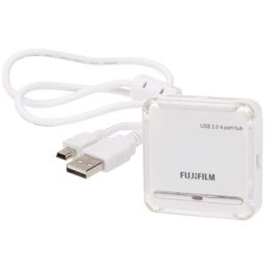 Fujifilm 4-Port USB 2.0 Hub - White