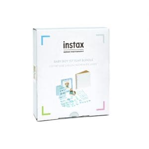 Fujifilm Instax Baby 1st Year Bundle Accessory Pack for Mini Prints - Blue