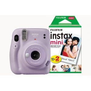 Fujifilm Instax Mini 11 Instant Camera (20 Shots) - Lilac Purple