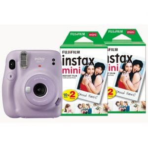 Fujifilm Instax Mini 11 Instant Camera (40 Shots) - Lilac Purple