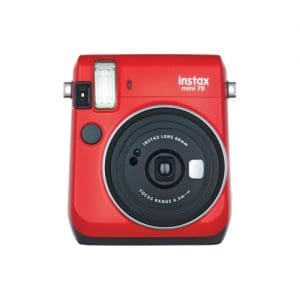 Fujifilm Instax Mini 70 Instant Camera (10 Shots) - Red
