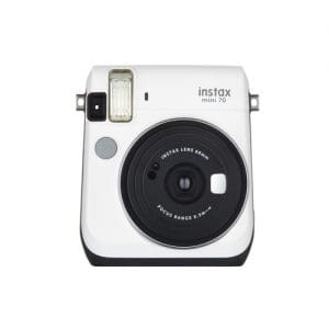 Fujifilm Instax Mini 70 Instant Camera (10 Shots) - White