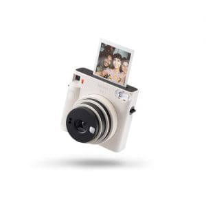 Fujifilm Instax Square SQ1 Instant Camera (10 Shots) - Chalk White