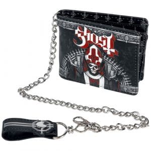 Ghost Red (Embossed Wallet With Chain)