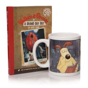 Giftset Book & Mug - Wallace & Gromit (A Grand Day Out)