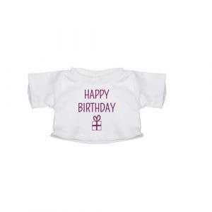 Happy Birthday T-shirt for Teddy Bear