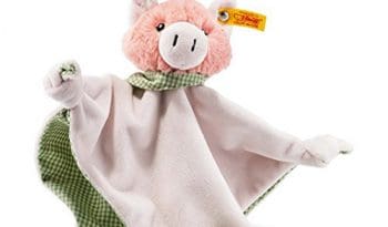 Happy Farm Piggilee Pig Comforter With Rattle