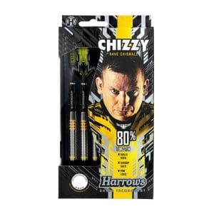 Harrows Chizzy 80% Tungsten Darts - 24g