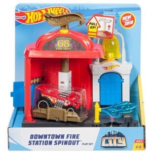 Hot Wheels City Themed Assortment - Fire Station Spinout