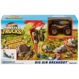 Hot Wheels Monster Truck Big Air Breakout Play Set