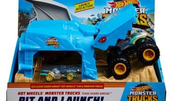 Hot Wheels Monster Truck Pit And Launch Play Set