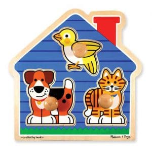 House Pets Peg Puzzle