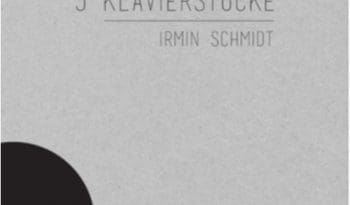 Irmin Schmidt: 5 Klavierstucke - Vinyl