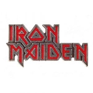 Iron Maiden Enamelled Logo Pin Badge