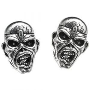Iron Maiden Piece Of Mind Eddie Stud Earrings