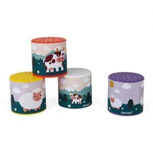 Janod Pocket Moo and Baa Noisemaker - Assorted (One Supplied)