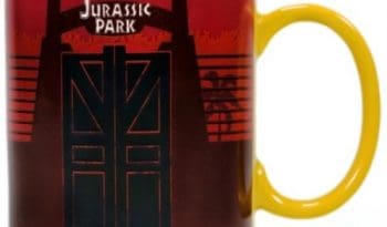Jurassic Park Gates Heat Change Mug