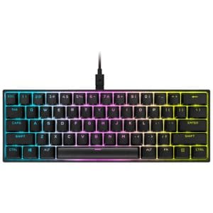 K65 RGB Mini 60% Mechanical Gaming Keyboard - Cherry MX Red - Black