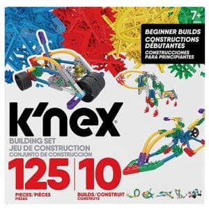 K'NEX Classics 125 Pc/ 10 Model - Beginner Builds Building Set
