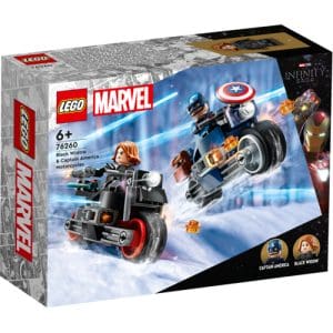 LEGO Super Heroes Marvel 76260 Black Widow & Captain America Motorcycles