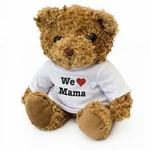 Liebste Mama T-shirt for Teddy Bear