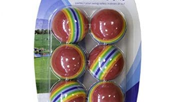 Longridge Foam Ball Multi Coloured 6 Pack: Multi