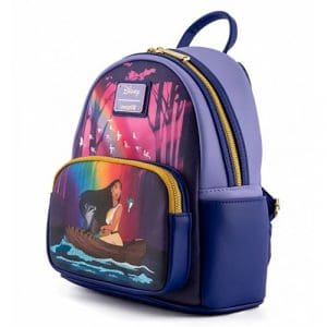 Loungefly Disney Pocahontas Just Around the River Bend Mini Backpack