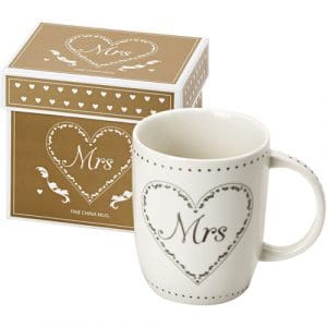 Loving Hearts 'Mrs' Mug