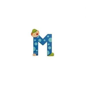 M Clown Alphabet Individual Letter