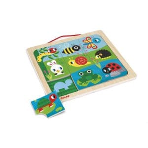 Magnetic Puzzle Garden 9 Pieces Children's Jigsaw Puzzle