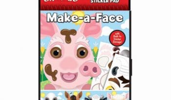 Make-a-Face Farm Reusable Sticker Pad
