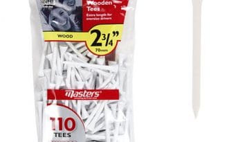 Masters: White Wooden Tees - 110 Tees Bumper Pack