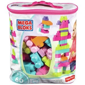 Mega Bloks 60 pieces Bag - Pink