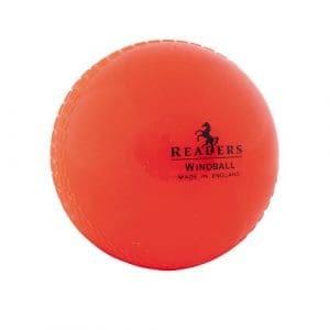 Mens Readers Windball Training Cricket Ball - Orange