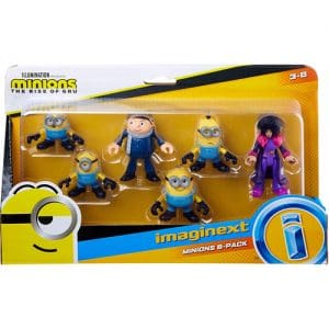 Minions 2 Imaginext Basic Figure 6 pack