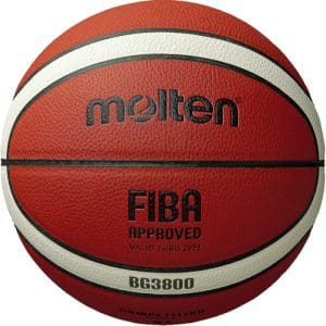 Molten 3800 Composite Basketball: Tan/White - 7