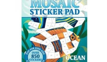 Mosaic Sticker Pad - Underwater