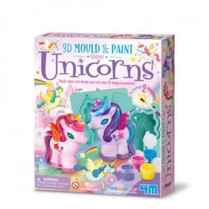 Mould & Paint - 3D Glitter Unicorn