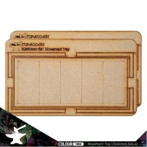 Movement Tray 30x60mm (5 x 1)