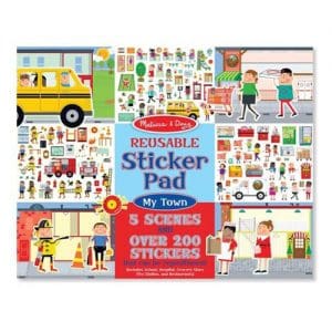 My Town Reusable Sticker Pad