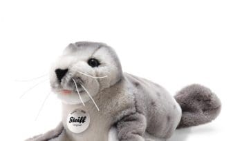 National Geographic Sheila baby seal, grey
