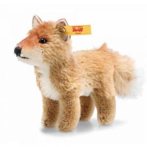 National Geographic fox in gift box, russet