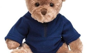 Navy Fleece for Teddy Bear