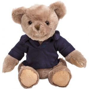 Navy Polo Shirt for Teddy Bear