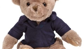 Navy Polo Shirt for Teddy Bear
