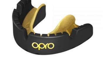 OPRO GOLD Braces Self-Fit GEN4 Mouthguard - Black/Gold