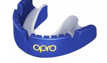 OPRO GOLD Braces Self-Fit GEN4 Mouthguard - Blue/Pearl
