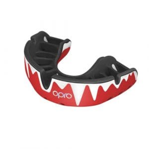 OPRO PLATINUM Self-Fit GEN4 Mouthguard - Red/Black/Silver