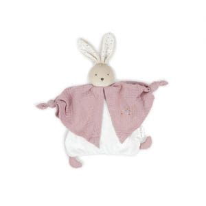 Organic Cotton Doudou Rabbit Pink